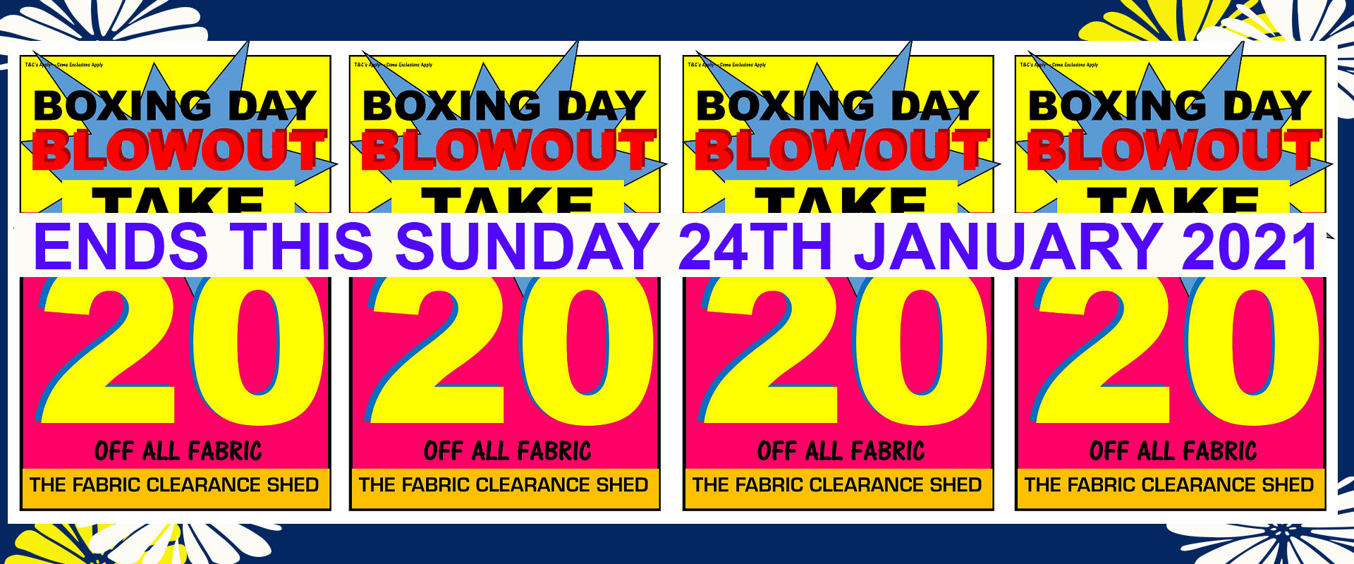 Boxing Day LAST CHANCE