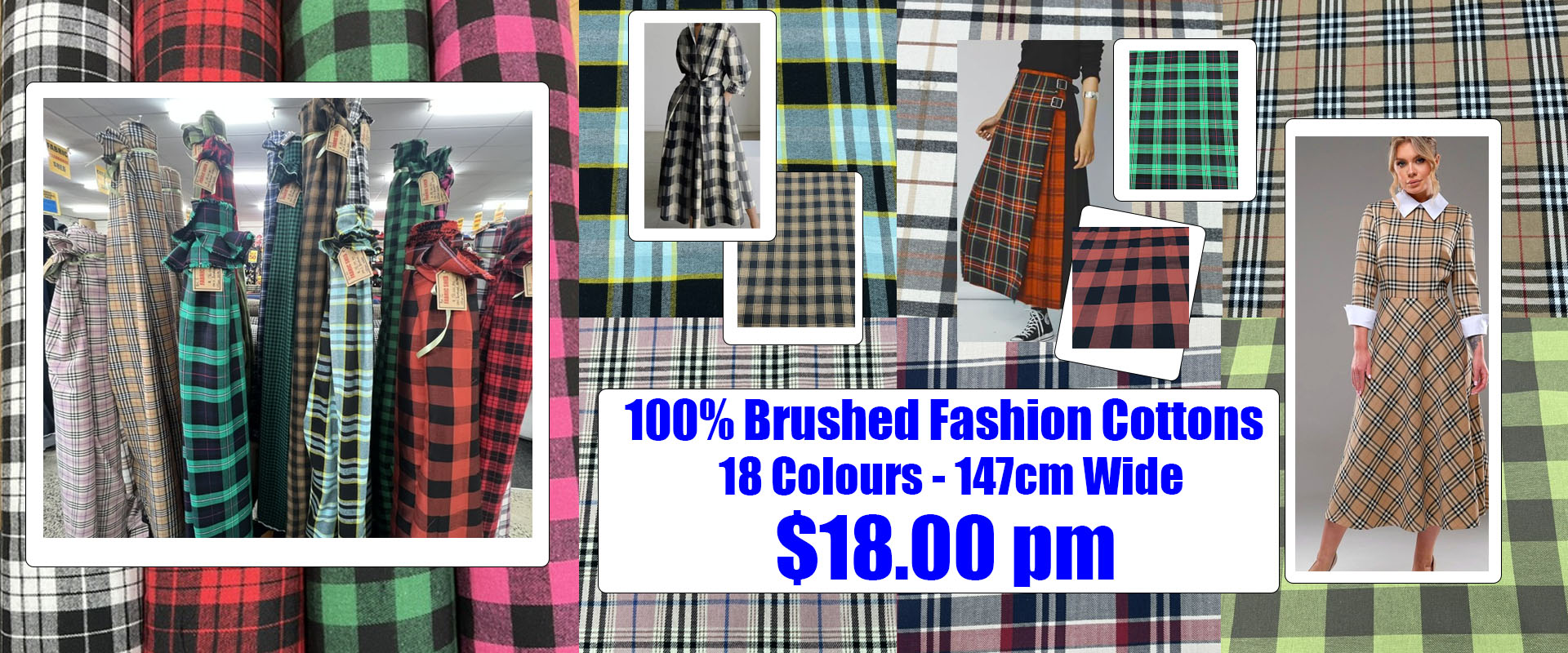 Fashion Brushed Cottons