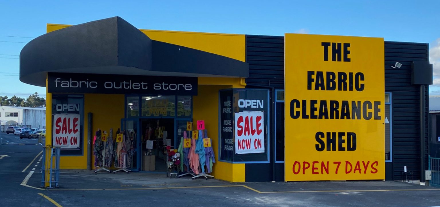 The Fabric Clearance Shed Fabric Shop, New Lynn, Auckland