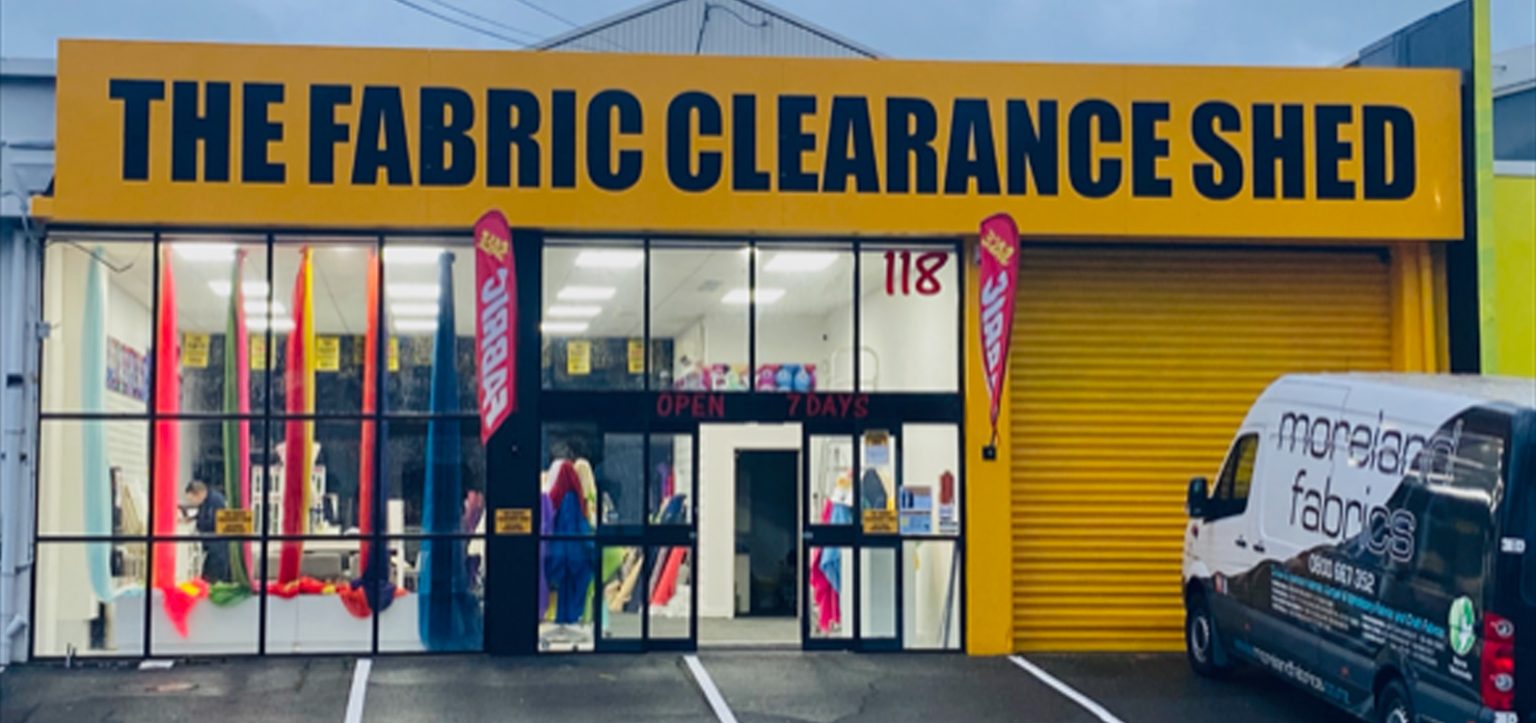 The Fabric Clearance Shed Fabric Shop, New Lynn, Auckland